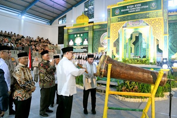 Pesan Edy Rahmayadi diPembukaan STQH Provinsi Sumut: JagaAmanah dan Sumpah Hakim